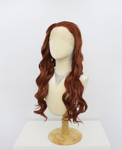 Brielle-Brown Lace Frontal Synthetic Wigs