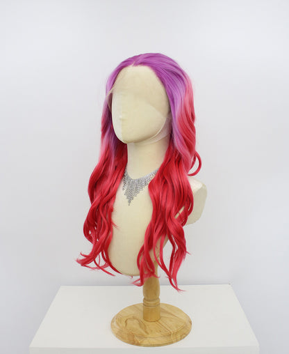 Freya-Red Lace Frontal Synthetic Wigs