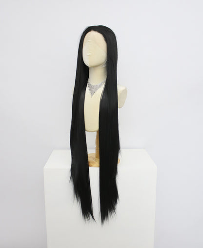 Zane-Black Lace Frontal Synthetic Wigs