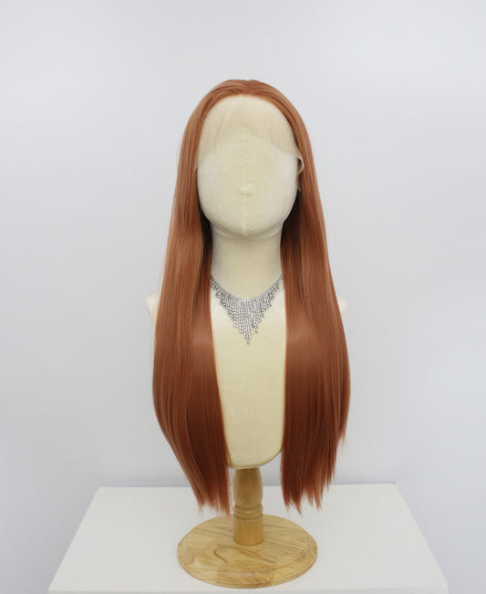 Ariana-Brown Lace Frontal Synthetic Wigs