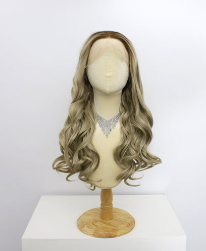 Daphne-Brown Lace Frontal Synthetic Wigs