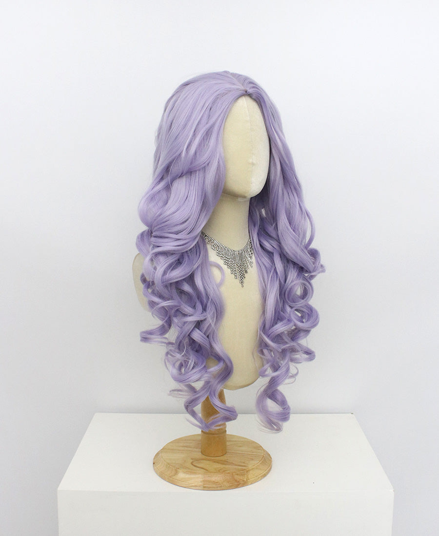 Ariel-Purple Hard Frontal Synthetic Wigs