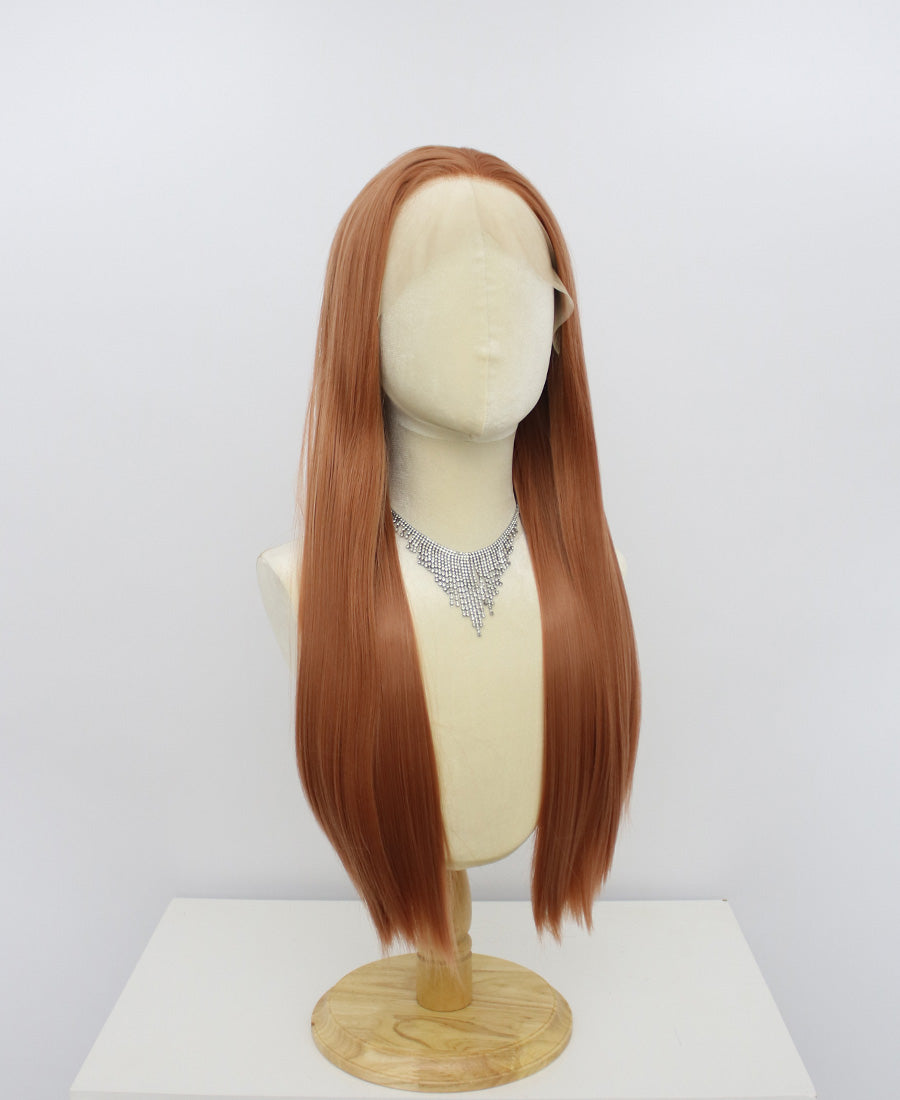 Ariana-Brown Lace Frontal Synthetic Wigs