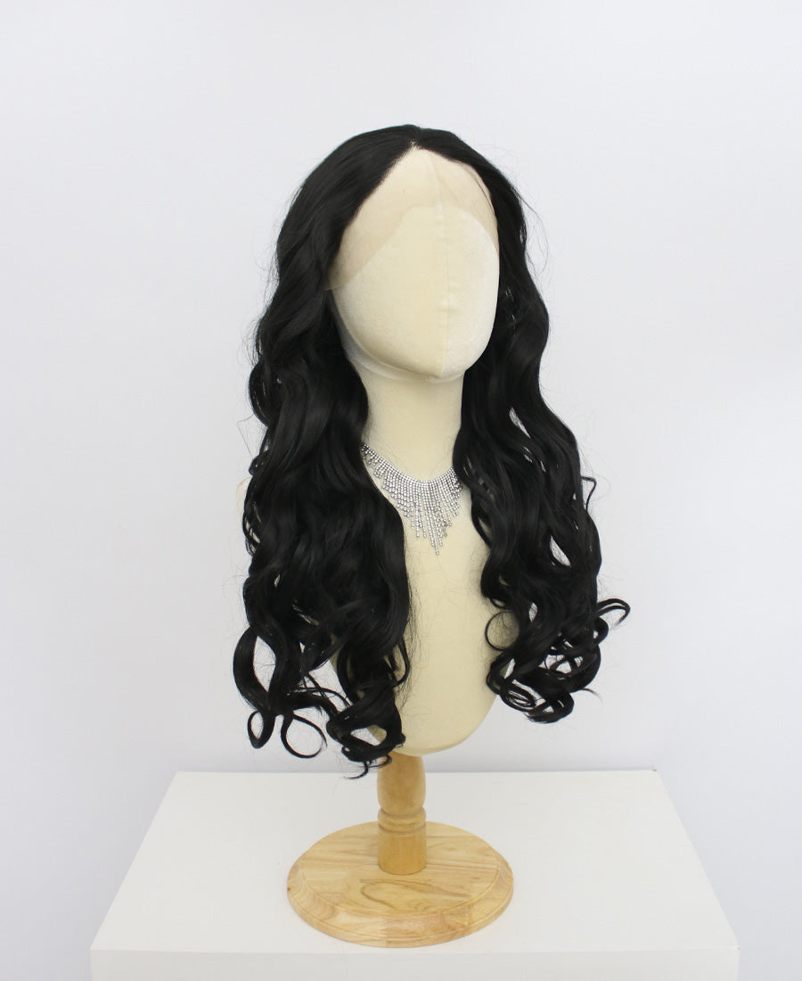 Brielle-Black Lace Frontal Synthetic Wigs