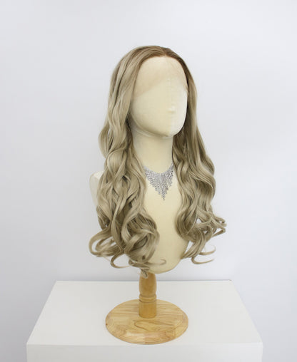 Daphne-Brown Lace Frontal Synthetic Wigs