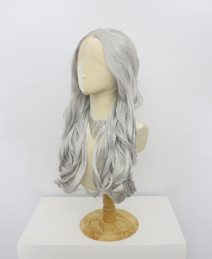 Brielle-Grey Lace Frontal Synthetic Wigs