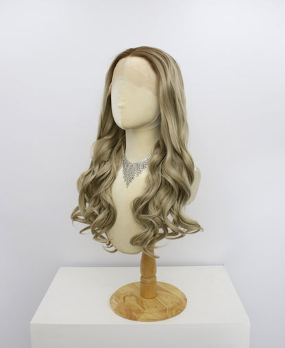 Daphne-Brown Lace Frontal Synthetic Wigs