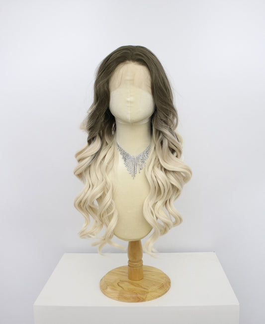 Freya-Brown Lace Frontal Synthetic Wigs