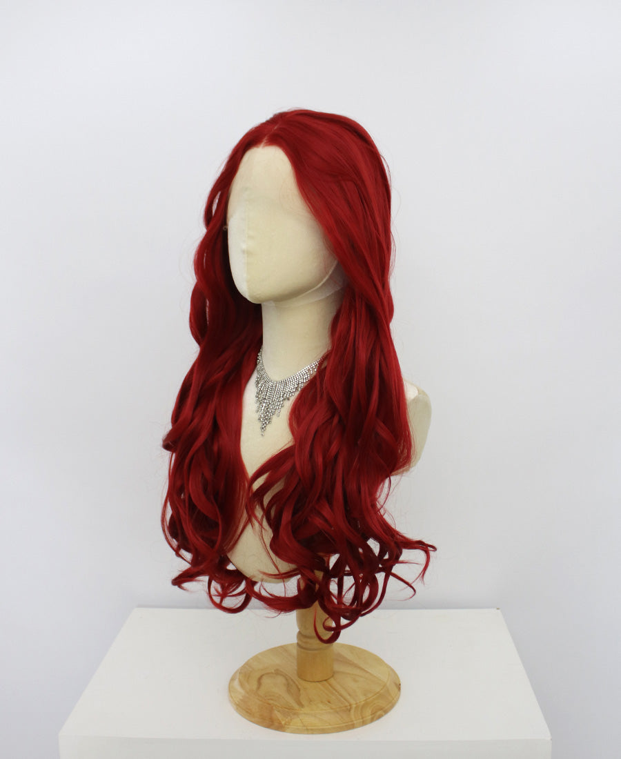 Brielle-Red Lace Frontal Synthetic Wigs